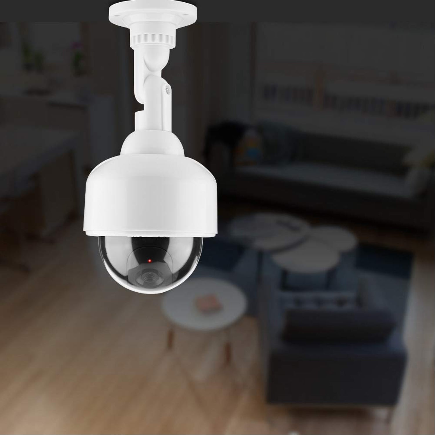 Fake / Dummy Camera CCTV, with Flashing Red LED Light (1 Pc / Battery Not Included) Fake / Dummy Camera CCTV, with Flashing Red LED Light (1 Pc / Battery Not Included)